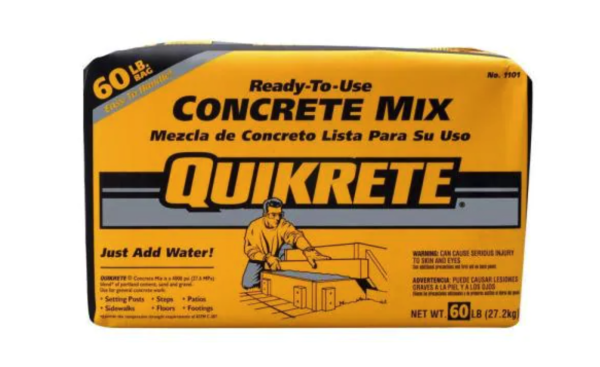 Ready To Use Concrete Mix Quickrete
